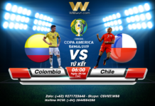 MINIGAME GIẬT NGAY 2TR TỪ W88: COLOMBIA VS CHILE