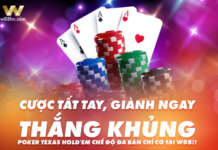 Poker Texas Hold’em chế độ đa bàn chỉ có tại W88