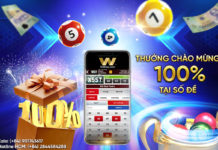 THƯỞNG 100% CHÀO MỪNG TẠI SỐ ĐỀ W88