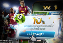 10% THƯỞNG NẠP LẠI HÀNG NGÀY TẠI A – THỂ THAO