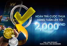 HOÀN TRẢ CƯỢC THUA HÀNG TUẦN LÊN TỚI 2,000,000đ
