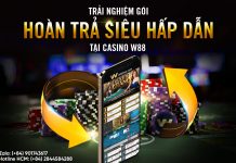 TRẢI NGHIỆM GÓI HOÀN TRẢ SIÊU HẤP DẪN TẠI CASINO W88