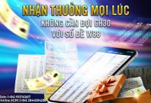 NHẬN THƯỞNG MỌI LÚC – KHÔNG CẦN ĐỢI 6H30 VỚI SỐ ĐỀ W88