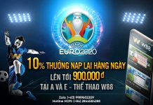 10% THƯỞNG NẠP LẠI HÀNG NGÀY LÊN TỚI 900.000đ TẠI A & E-THỂ THAO W88