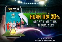 HOÀN TRẢ 50% CHO VÉ CƯỢC THUA TẠI EURO CUP