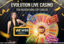 W88 CHÍNH THỨC RA MẮT: LIVE CASINO CLUB EVOLUTION