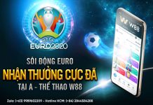 SÔI ĐỘNG EURO – NHẬN THƯỞNG CỰC ĐÃ TẠI A-THỂ THAO W88