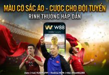 MÀU CỜ SẮC ÁO – CƯỢC CHO ĐỘI TUYỂN RINH THƯỞNG HẤP DẪN
