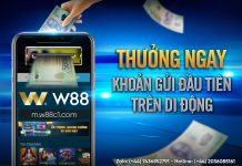 THƯỞNG NGAY KHOẢN GỬI ĐẦU TIÊN TRÊN DI ĐỘNG m.w88c1.com