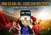 MÀU CỜ SẮC ÁO – CƯỢC CHO ĐỘI TUYỂN RINH THƯỞNG HẤP DẪN