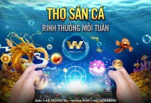 THỢ SĂN CÁ – RINH THƯỞNG MỖI TUẦN W88