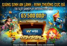 GIÁNG SINH AN LÀNH – RINH THƯỞNG CỰC ĐÃ TẠI SLOT GAMEPLAY INTERACTIVE W88