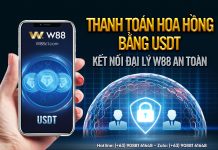 THANH TOÁN HOA HỒNG BẰNG USDT – KẾT NỐI ĐẠI LÝ W88 AN TOÀN