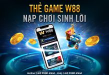 THẺ GAME W88 – NẠP CHƠI SINH LỜI