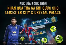 RỰC LỬA BÓNG TRÒN – NHẬN QUÀ THẢ GA KHI CƯỢC CHO LEICESTER CITY & CRYSTAL PALACE