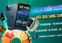 ĐÓN HÈ RỰC RỠ – RINH THÊM 50% ĐIỂM THƯỞNG TẠI THẾ GIỚI TRÒ CHƠI W88