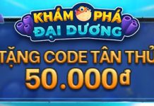 TẶNG CODE TÂN THỦ 50k TẠI SIÊU PHẨM – VUA CÂU CÁ