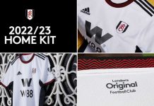 TIN HOT “ÁO ĐẤU FULHAM MÙA GIẢI 2022/23 CHÍNH THỨC ĐƯỢC RA MẮT”