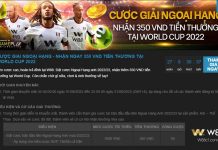 CƯỢC GIẢI NGOẠI HẠNG – NHẬN NGAY 350 VND TIỀN THƯỞNG TẠI WORLD CUP 2022