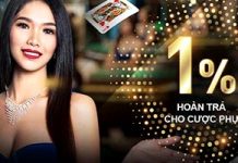 HOÀN TRẢ CHO CƯỢC PHỤ TẠI CASINO LÊN ĐẾN 1%