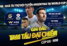 ⚽ GIẢI ĐẤU FIFO4 XUYÊN VIỆT – TAM TẤU ĐẠI CHIẾN 🧧 CUP GG – W88 ⚽