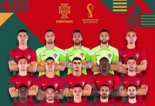 ĐỘI HÌNH BỒ ĐÀO NHA DỰ WORLD CUP 2022