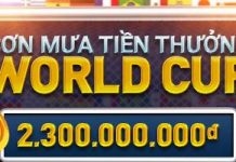 CƠN MƯA TIỀN THƯỞNG HƯỞNG ỨNG WORLD CUP TẠI SLOT EVOLUTION VỚI TỔNG GIÁ TRỊ GIẢI THƯỞNG LÊN TỚI 2,300,00,000 VND