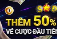 THƯỞNG THÊM 50% CHO VÉ CƯỢC ĐẦU TIÊN TẠI SỐ ĐỀ MỖI NGÀY