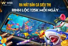 RA MẮT “BẮN CÁ SIÊU THỊ” W88: 360 ĐỒNG/ VIÊN ĐẠN, GIẢI ĐỘC ĐẮC 10 TỶ