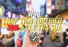 W88 GIẢM MỨC NẠP TIỀN TỐI THIỂU: 30K LÀ CHƠI ĐƯỢC NGAY