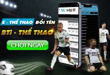 BTi – THỂ THAO W88 SẢNH CƯỢC TRỰC TUYẾN HÀNG ĐẦU CHÂU Á