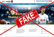 W88 CẢNH BÁO LỪA ĐẢO: TẠO WEBSITE NHÁI ĐỂ MẠO DANH W88