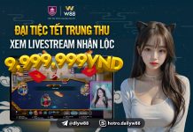 THÀNH VIÊN ĐẠI LÝ W88 NHẬN LÌ XÌ 9,999,999 VND DỊP TẾT TRUNG THU