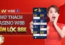 THỬ THÁCH CASINO CLUB W – NHẬN LỘC 88K