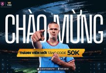 CHÀO THÀNH VIÊN MỚI – RINH CODE THƯỞNG 50 VND NGAY!