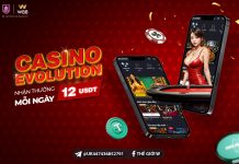 CƯỢC HAY – NHẬN THƯỞNG 12 USDT MỖI NGÀY TẠI CASINO EVOLUTION