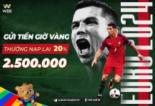 EURO 2024: GỬI TIỀN GIỜ VÀNG – THƯỞNG NẠP LẠI 20% TỚI 2,500 VND
