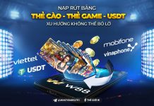 W88 CHÍNH THỨC RA MẮT KÊNH RÚT TIỀN VỀ THẺ CÀO ĐIỆN THOẠI/THẺ GAME – ĐỘC QUYỀN, AN TOÀN & NHANH CHÓNG!