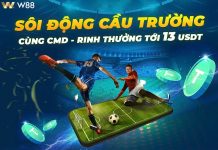 SÔI ĐỘNG CẦU TRƯỜNG CÙNG CMD – RINH THƯỞNG TỚI 13 USDT