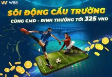 SÔI ĐỘNG CẦU TRƯỜNG CÙNG CMD – RINH THƯỞNG TỚI 325 VND