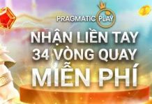 CHIẾN PRAGMATIC PLAY – NHẬN LIỀN TAY 34 VÒNG QUAY MIỄN PHÍ