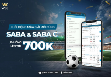 KHỞI ĐỘNG MÙA GIẢI MỚI CÙNG SABA & SABA C – NHẬN THƯỞNG LÊN ĐẾN 700 VND!