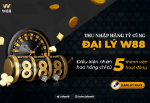 TRỞ THÀNH ĐẠI LÝ W88: CHỈ CẦN 5 THÀNH VIÊN HOẠT ĐỘNG ĐỂ NHẬN HOA HỒNG