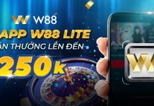 TẢI APP W88 LITE – NHẬN THƯỞNG NGAY LÊN ĐẾN 250 VND