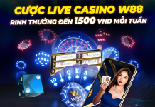 CƯỢC LIVE CASINO W88 – RINH THƯỞNG ĐẾN 1,500 VND MỖI TUẦN