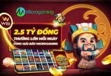 THƯỞNG LỚN MỖI NGÀY CÙNG GIẢI ĐẤU MICROGAMING – TỔNG GIẢI THƯỞNG LÊN ĐẾN 2.5 TỶ ĐỒNG