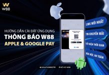 HƯỚNG DẪN CÀI ĐẶT ỨNG DỤNG THÔNG BÁO W88 TRÊN ĐIỆN THOẠI