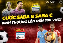 CƯỢC SABA & SABA C – RINH THƯỞNG LÊN ĐẾN 700 VND!