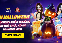 VUI HALLOWEN – NHẬN ĐẾN 888% ĐIỂM THƯỞNG TẠI TRÒ CHƠI, XỔ SỐ, KENO W88
