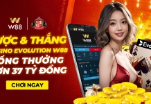CƯỢC VÀ CHIẾN THẮNG CÙNG CASINO EVOLUTION W88